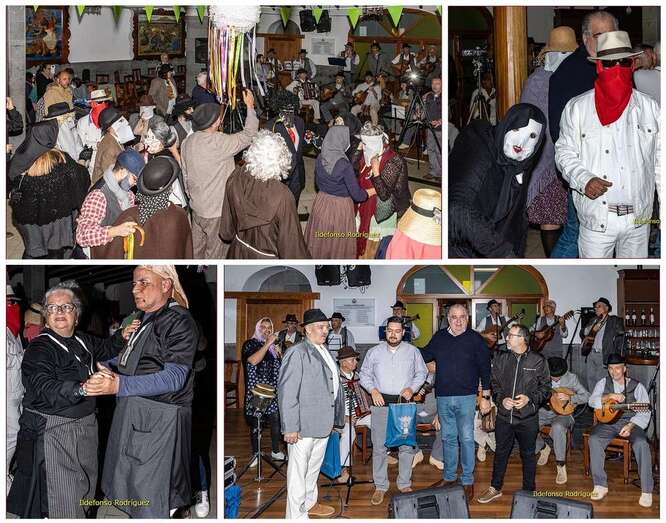 Imágenes del baile de piñata/Ildefonso Rodríguez.